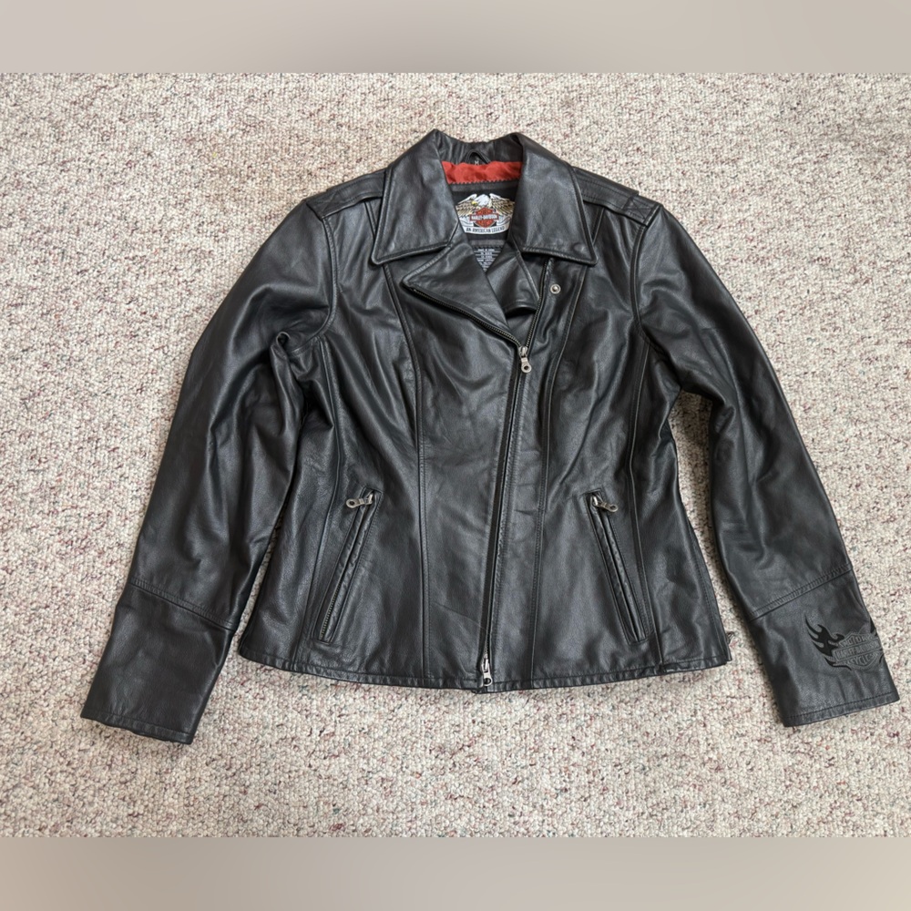 Harley-Davidson Black Leather Jacket